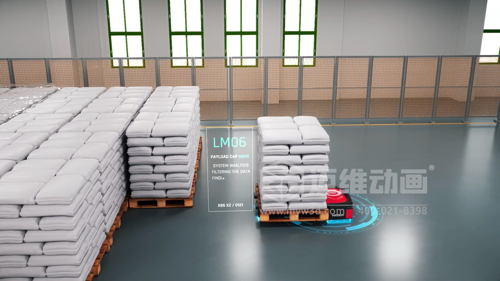 車膜工業(yè)自動化生產(chǎn)線工藝流程3D動畫展示(圖1)